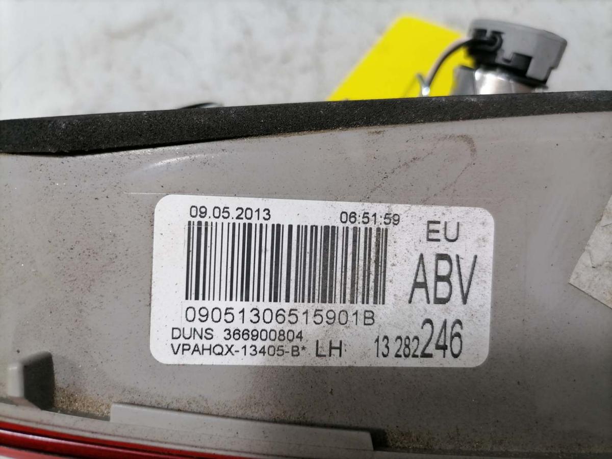 Opel Astra J original R&uuml;cklicht R&uuml;ckleuchte Schlussleuchte innen links Kombi Bj.2013